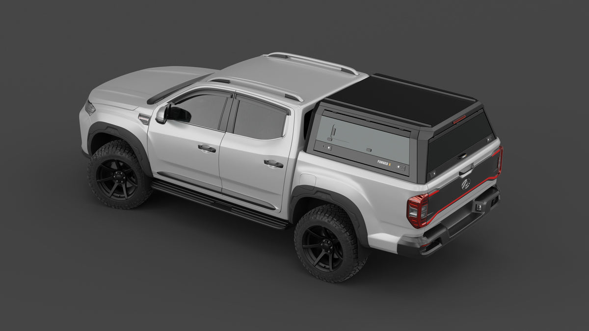 ForgedX Aluminium Ute Canopy - to suit LDV T60/T60 MAX - RIVAL 4x4 Australia