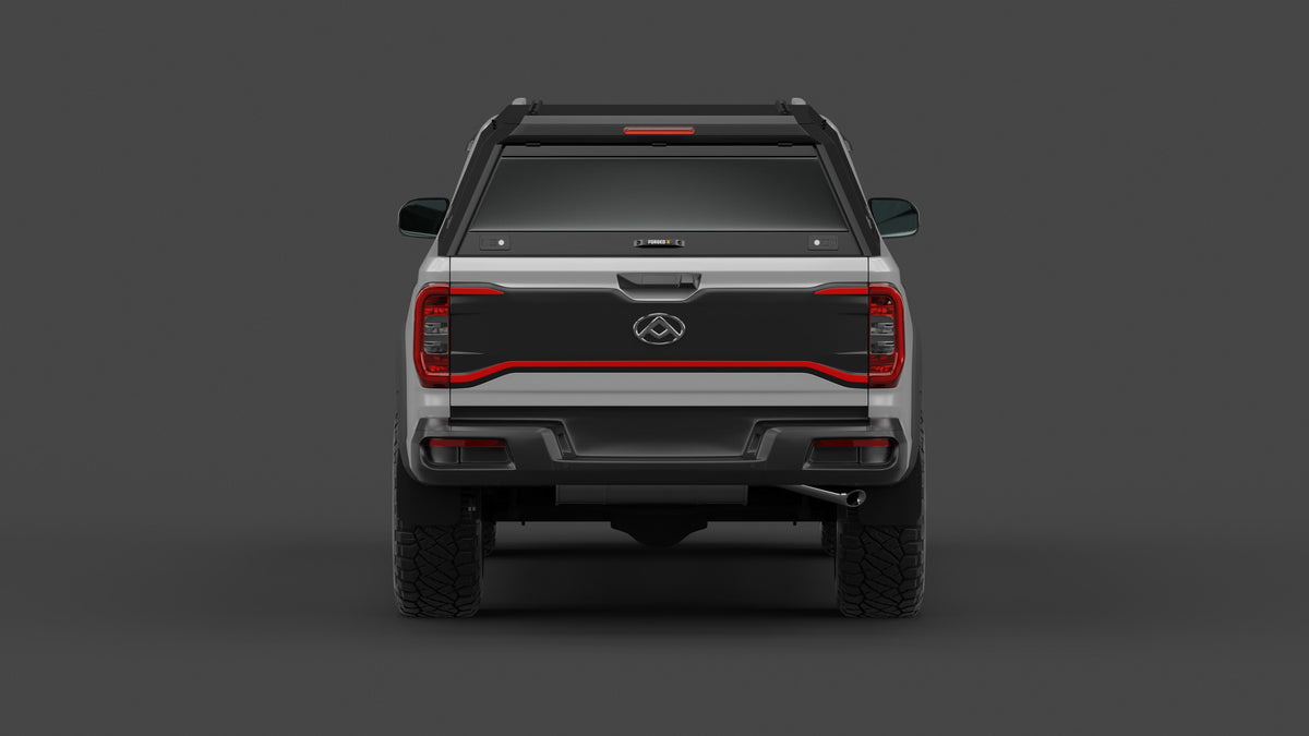 ForgedX Aluminium Ute Canopy - to suit LDV T60/T60 MAX - RIVAL 4x4 Australia