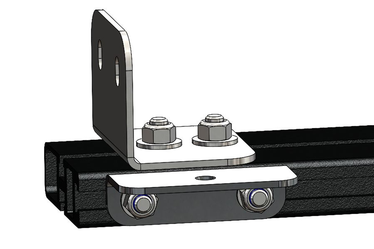 Alu-Cab LT-50 to Alu-Cab Load Bar Mounting Brackets — genuine product, Rival 4x4 Australia
