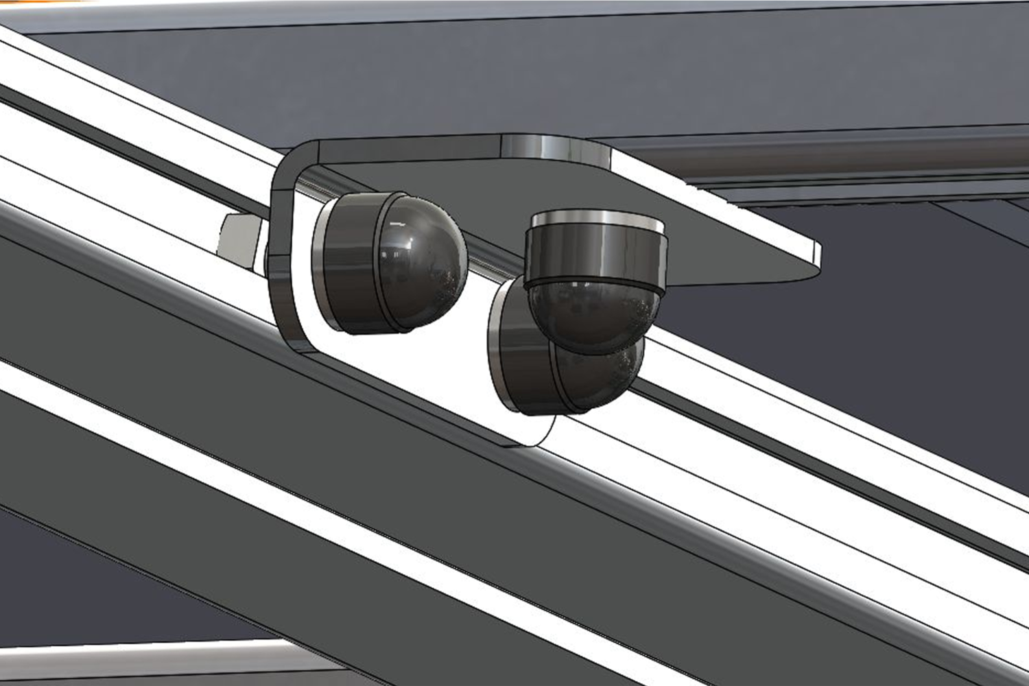 Alu-Cab LT-50 to Alu-Cab Load Bar Mounting Brackets — genuine product, Rival 4x4 Australia
