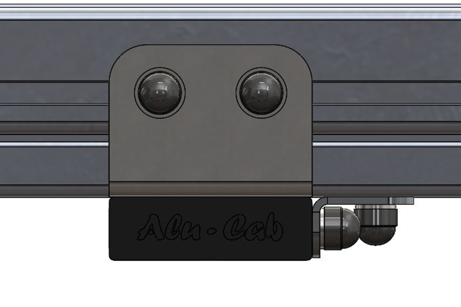 Alu-Cab LT-50 to Alu-Cab Load Bar Mounting Brackets — genuine product, Rival 4x4 Australia