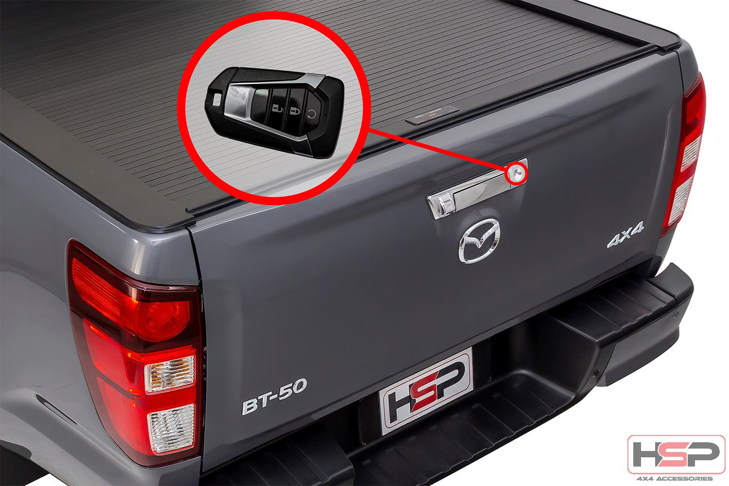 HSP Tailgate Lock — HSP Tailgate Lock for Mazda BT-50 TF