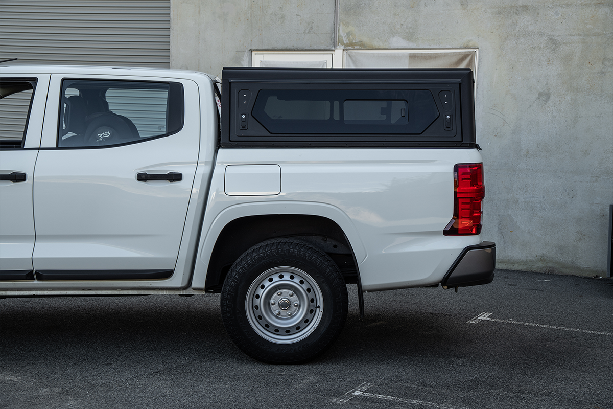 Alu-Cab Contour Canopy for Mitsubishi MV Triton fitted to Mitsubishi Triton — Rival 4x4 Australia