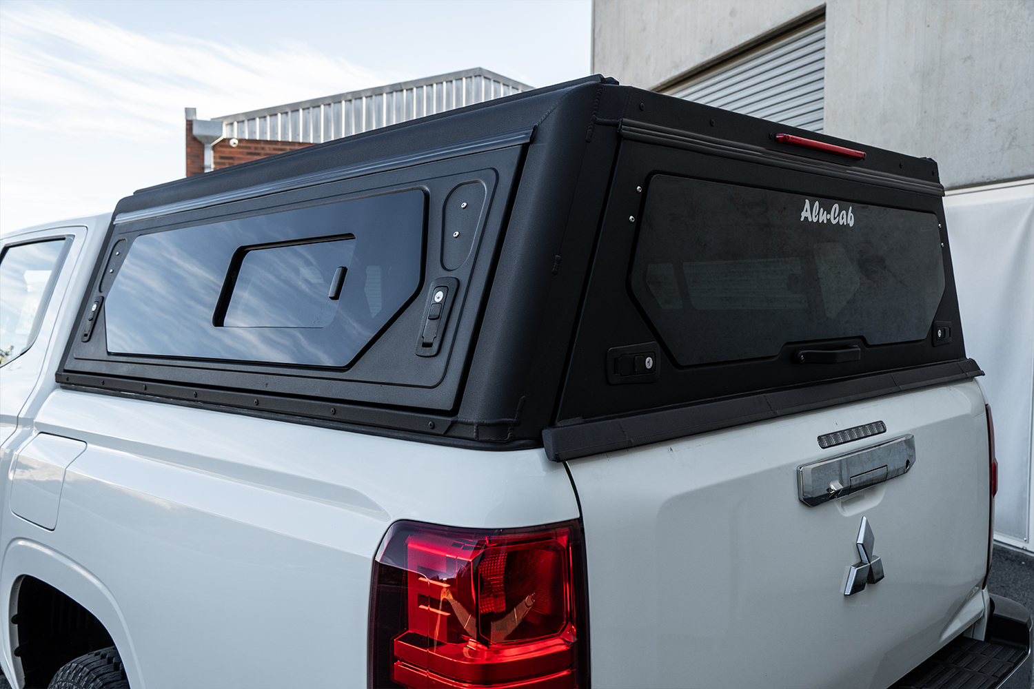 Alu-Cab Contour Canopy for Mitsubishi MV Triton fitted to Mitsubishi Triton — Rival 4x4 Australia