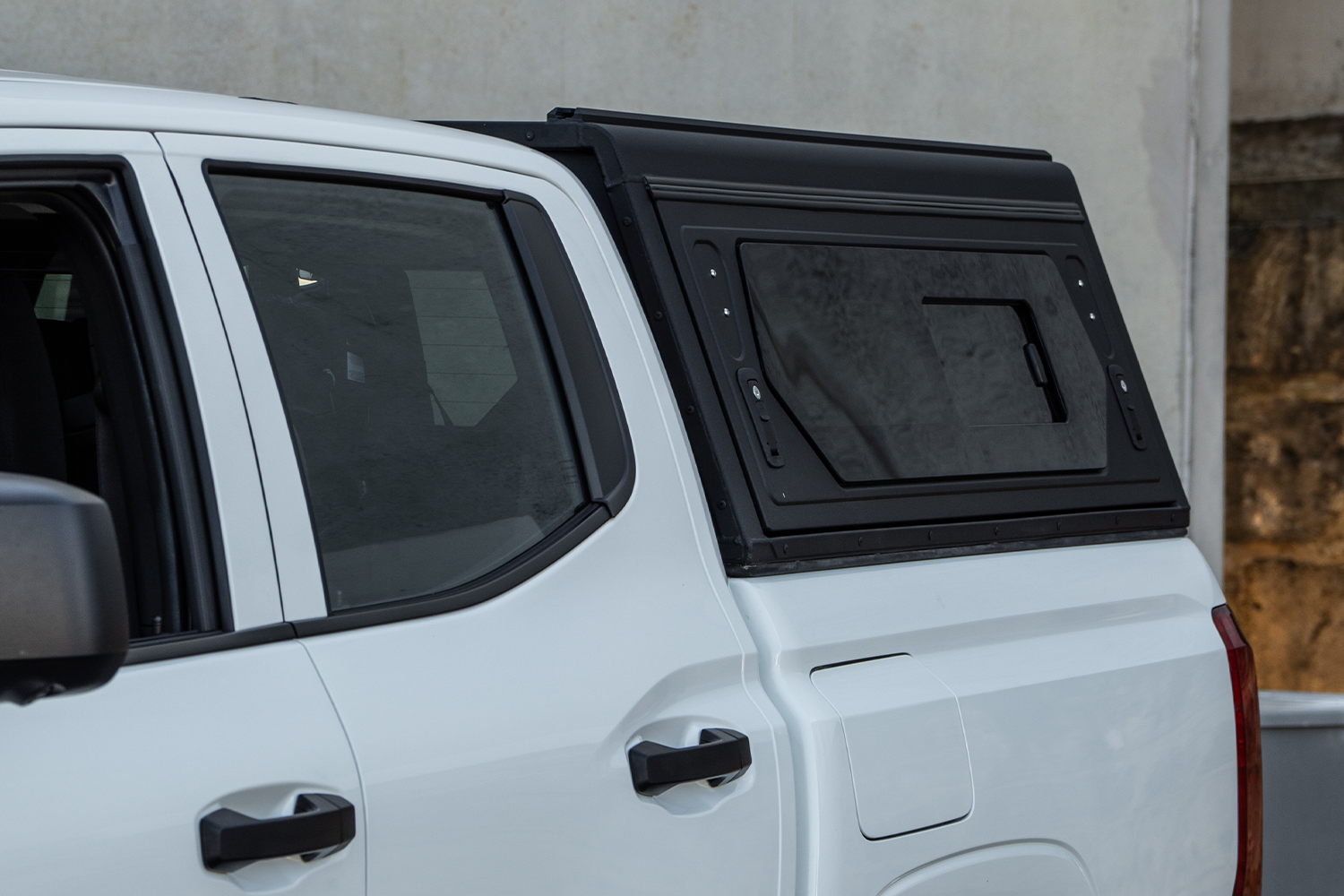 Alu-Cab Contour Canopy for Mitsubishi MV Triton fitted to Mitsubishi Triton — Rival 4x4 Australia