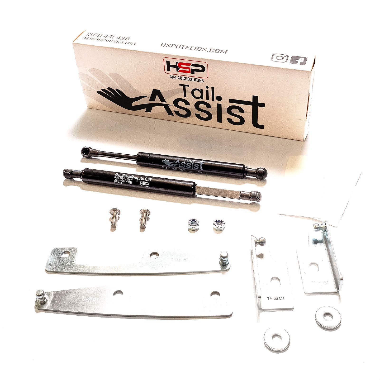 HSP Tailgate Assist — HSP Tailgate Assist for Mercedes-Benz X-Class — Twin Strut + Weight Reduction