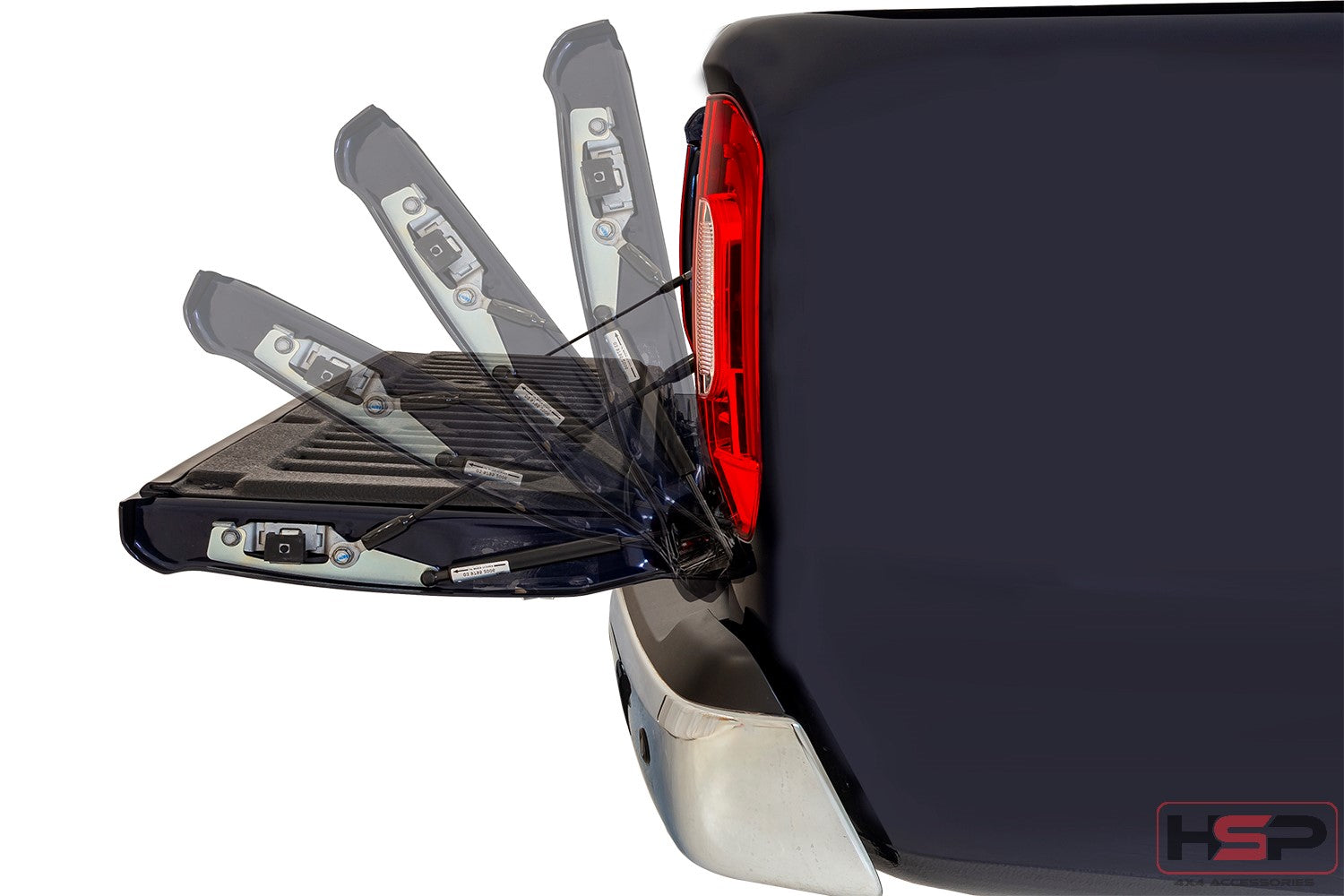 HSP Tailgate Assist — HSP Tailgate Assist for Mercedes-Benz X-Class — Twin Strut + Weight Reduction