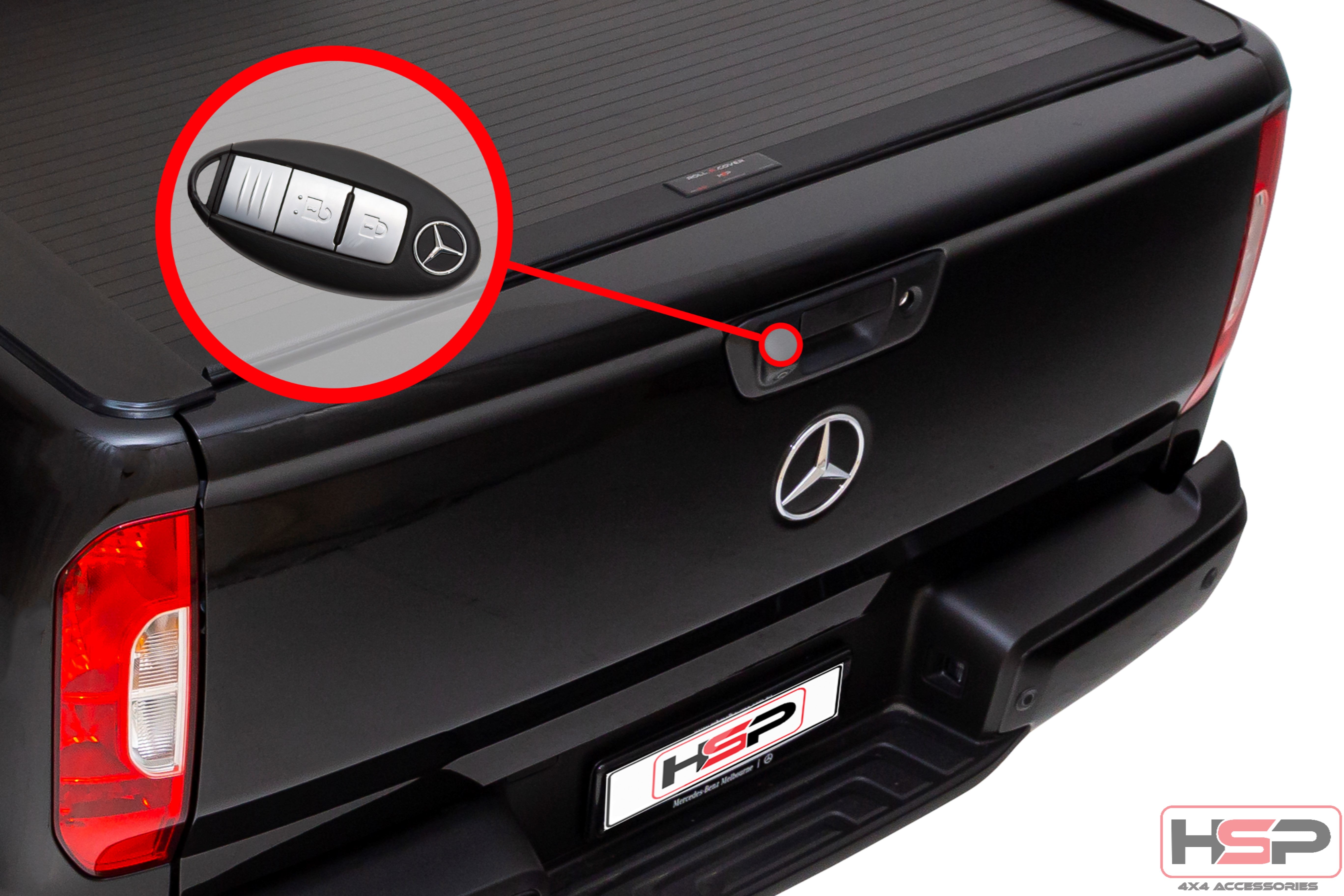 HSP Tailgate Lock — HSP Tailgate Lock for Mercedes-Benz X-Class