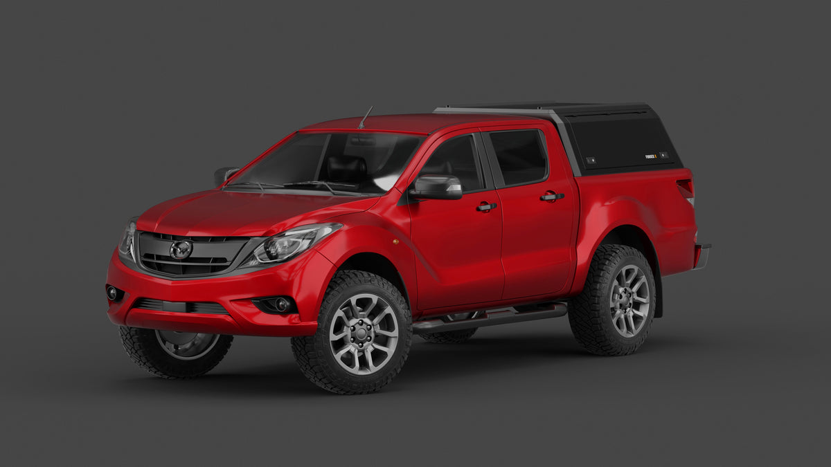 ForgedX Aluminium Ute Canopy - to suit Mazda BT-50 UP & UR 2012-2021 - RIVAL 4x4 Australia