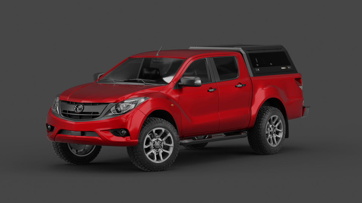 ForgedX Aluminium Ute Canopy - to suit Mazda BT-50 UP & UR 2012-2021 - RIVAL 4x4 Australia