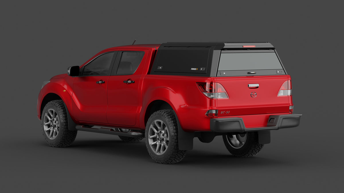 ForgedX Aluminium Ute Canopy - to suit Mazda BT-50 UP & UR 2012-2021 - RIVAL 4x4 Australia