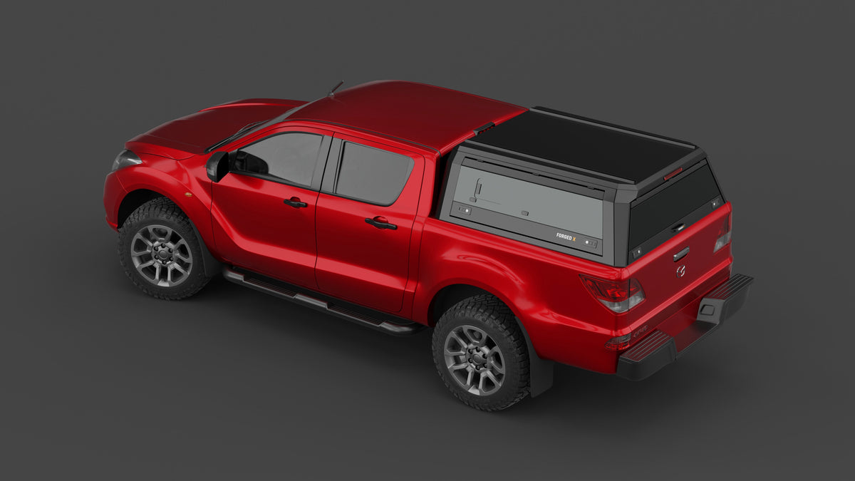 ForgedX Aluminium Ute Canopy - to suit Mazda BT-50 UP & UR 2012-2021 - RIVAL 4x4 Australia