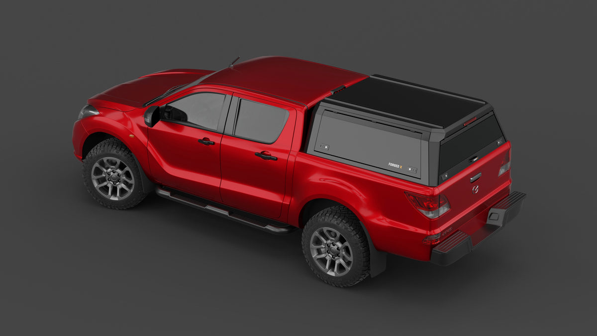 ForgedX Aluminium Ute Canopy - to suit Mazda BT-50 UP & UR 2012-2021 - RIVAL 4x4 Australia