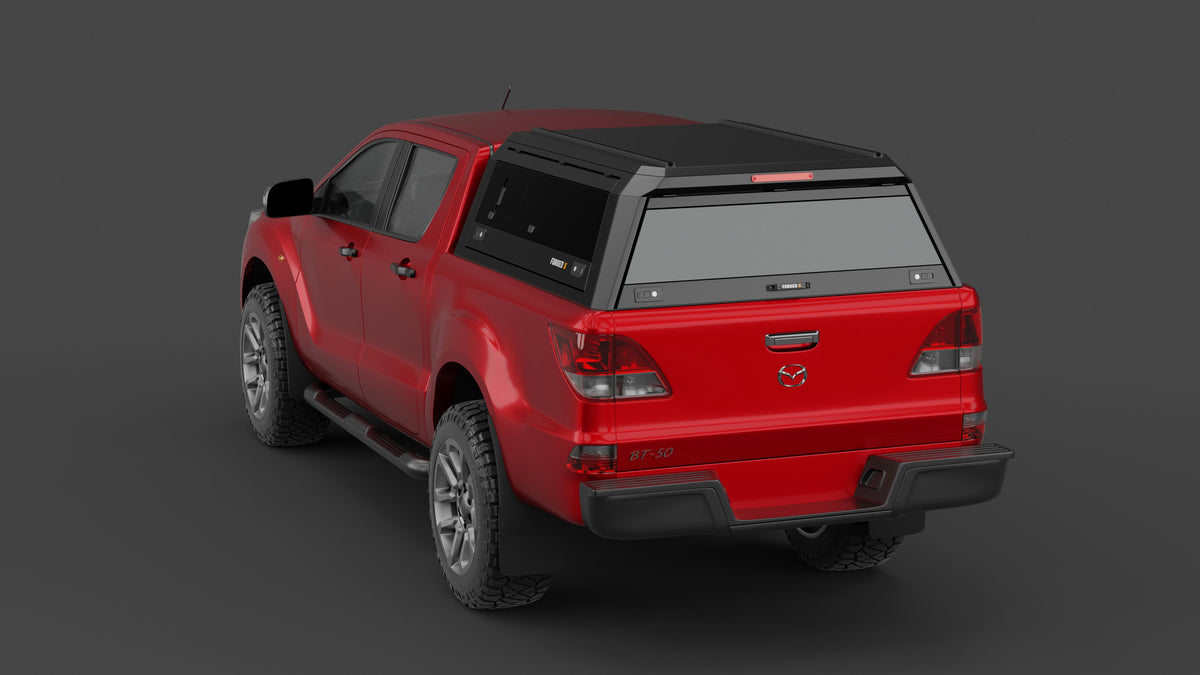 ForgedX Aluminium Ute Canopy - to suit Mazda BT-50 UP & UR 2012-2021 - RIVAL 4x4 Australia