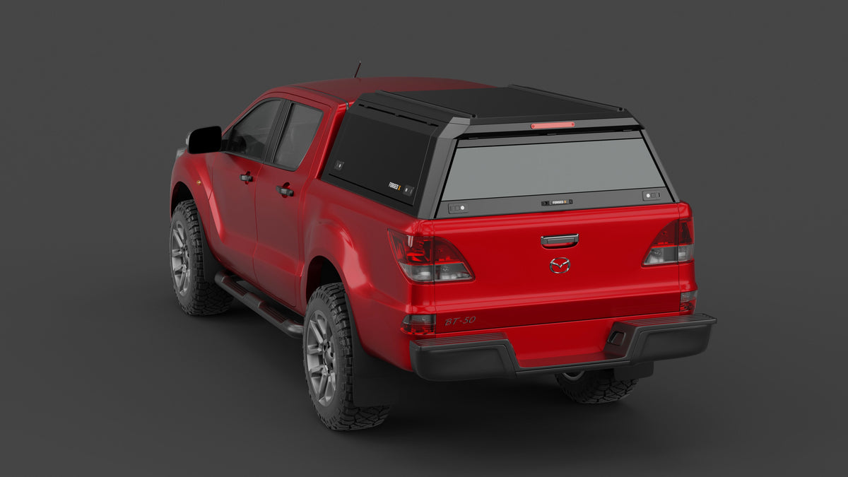 ForgedX Aluminium Ute Canopy - to suit Mazda BT-50 UP & UR 2012-2021 - RIVAL 4x4 Australia