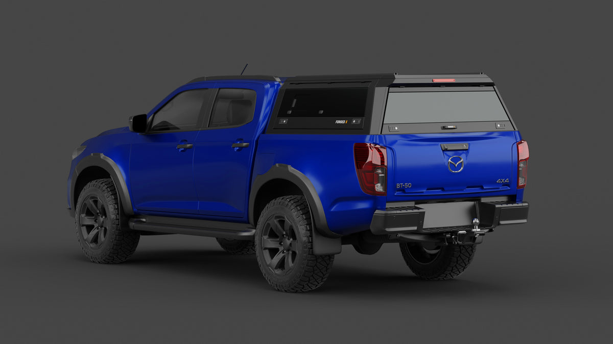 ForgedX Aluminium Ute Canopy - to suit Mazda BT-50 TF 2022-on - RIVAL 4x4 Australia