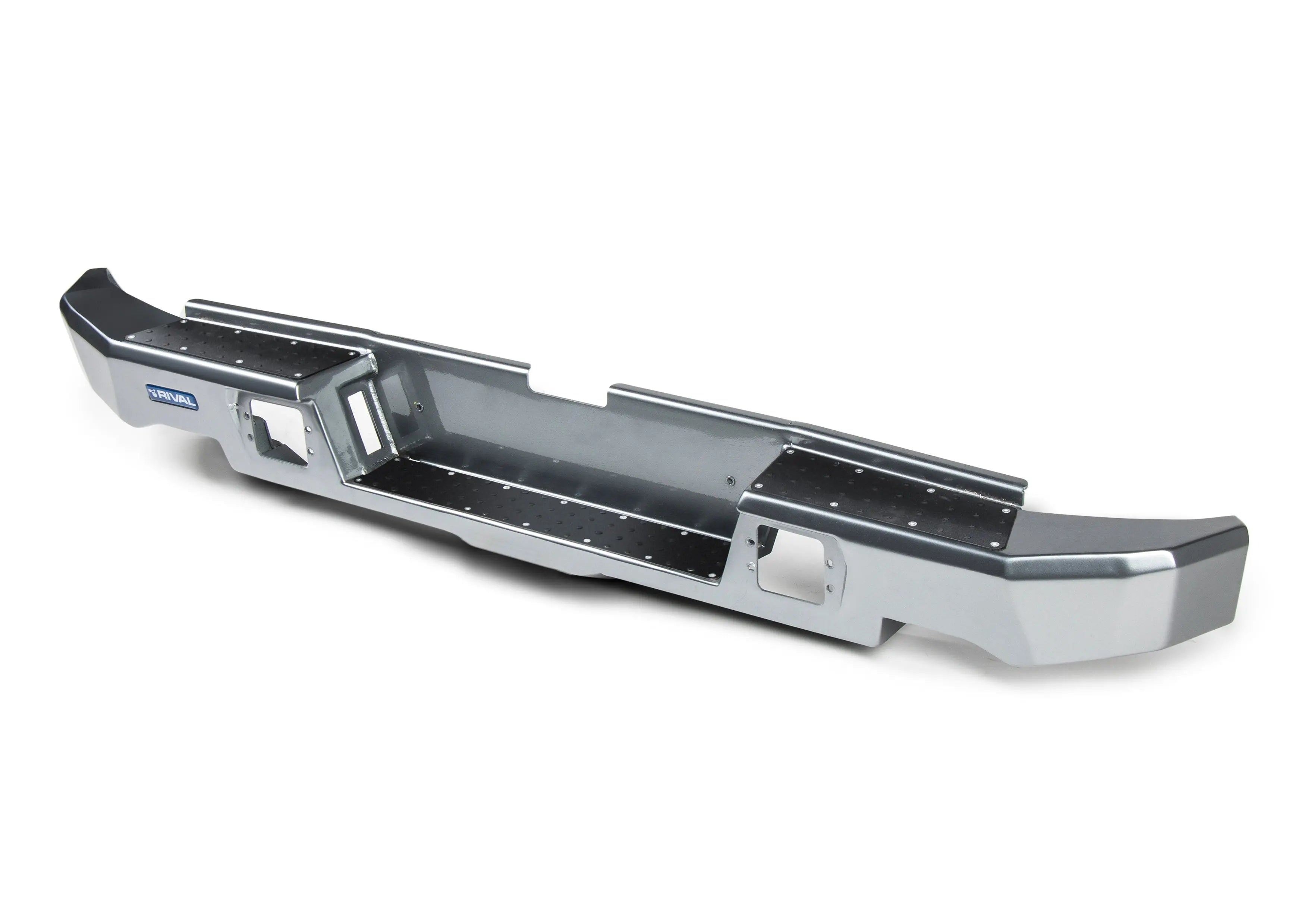 Mitsubishi Triton MQ (2015–2019) 4x4 Rear Bar – Aluminium + RIVAL Spotlights (Set of 2) RIVAL 4x4 Australia