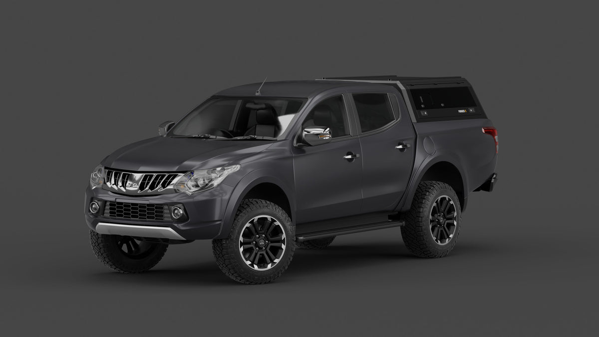 ForgedX Aluminium Ute Canopy - to suit Mitsubishi Triton MQ 2015-2018 - RIVAL 4x4 Australia