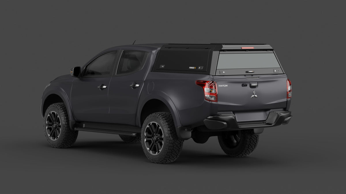 ForgedX Aluminium Ute Canopy - to suit Mitsubishi Triton MQ 2015-2018 - RIVAL 4x4 Australia