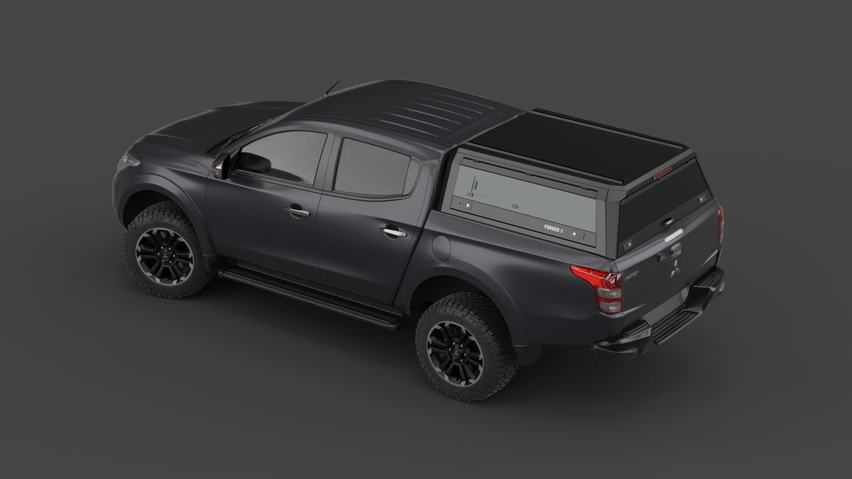 ForgedX Aluminium Ute Canopy - to suit Mitsubishi Triton MQ 2015-2018 - RIVAL 4x4 Australia