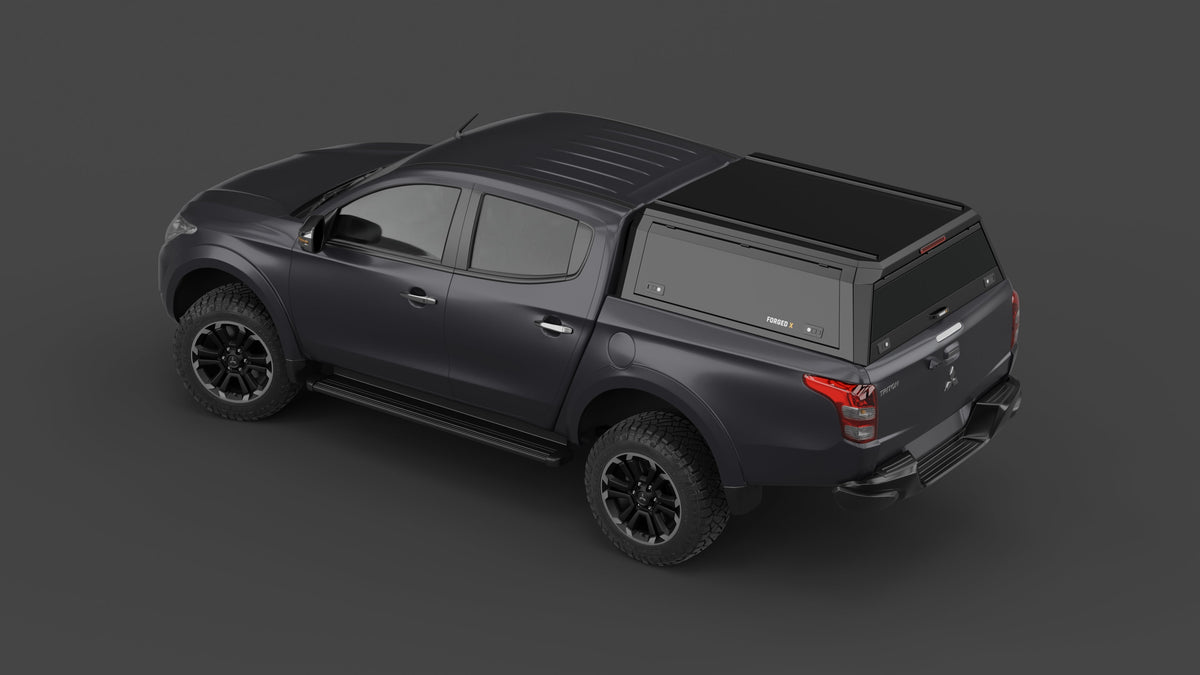 ForgedX Aluminium Ute Canopy - to suit Mitsubishi Triton MQ 2015-2018 - RIVAL 4x4 Australia