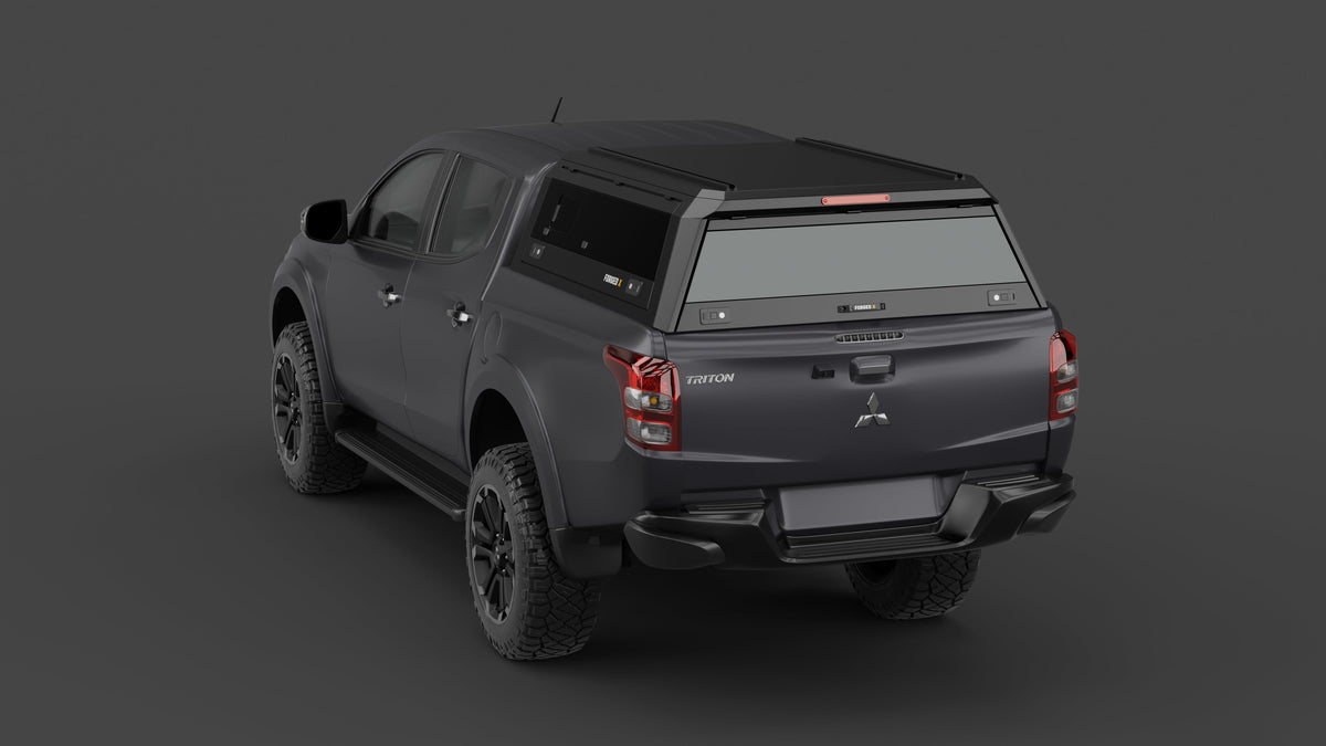 ForgedX Aluminium Ute Canopy - to suit Mitsubishi Triton MQ 2015-2018 - RIVAL 4x4 Australia