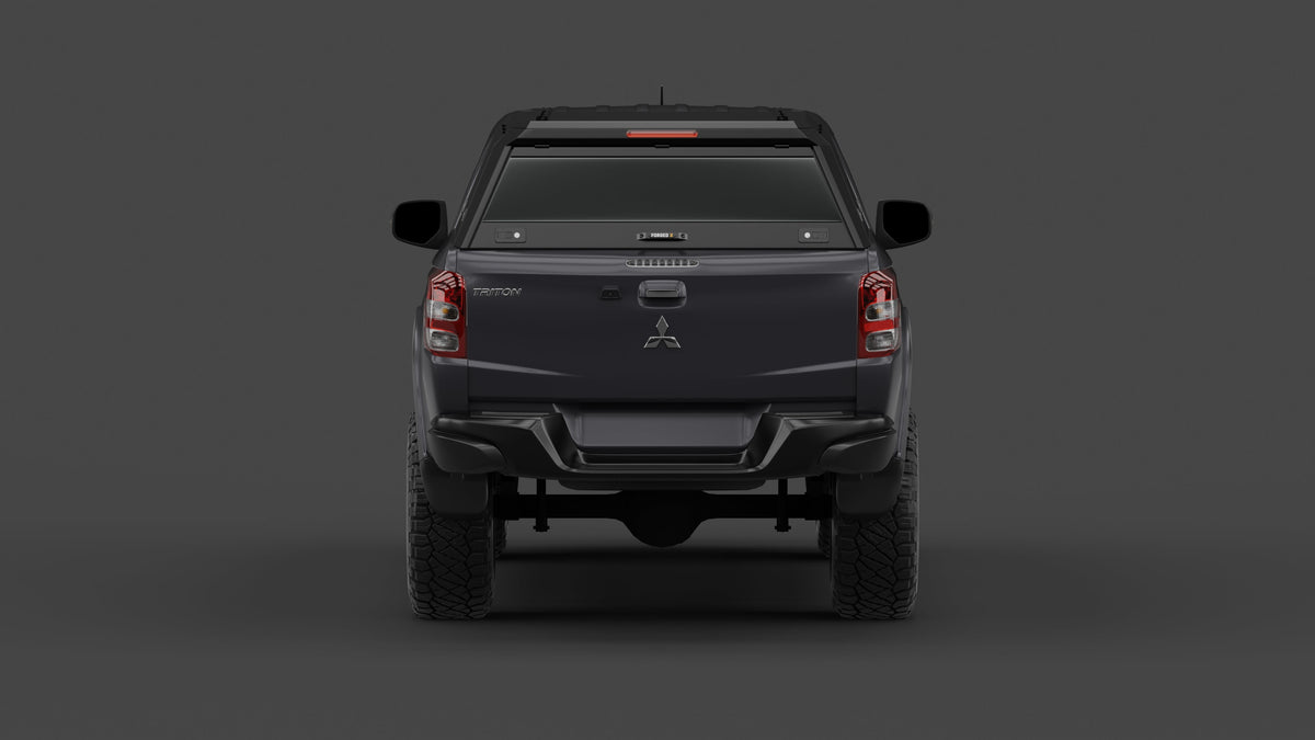 ForgedX Aluminium Ute Canopy - to suit Mitsubishi Triton MQ 2015-2018 - RIVAL 4x4 Australia
