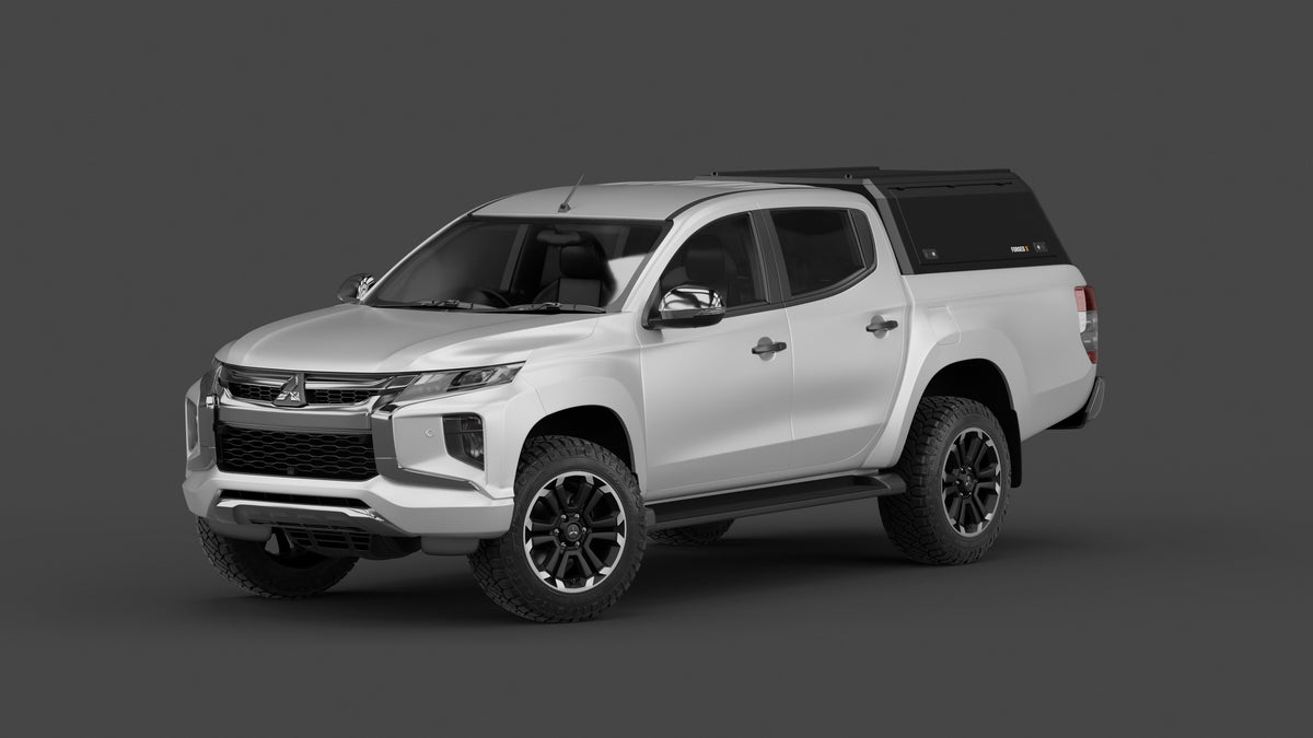 ForgedX Aluminium Ute Canopy - to suit Mitsubishi Triton MR 2019-2023 - RIVAL 4x4 Australia