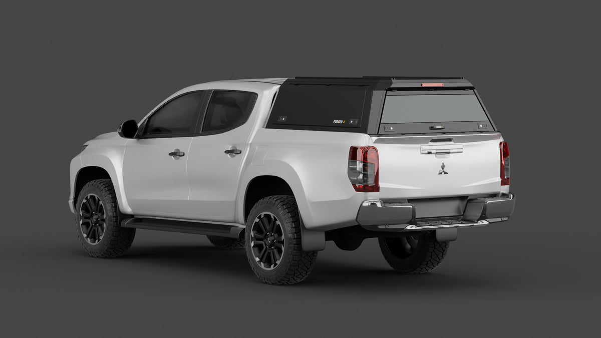 ForgedX Aluminium Ute Canopy - to suit Mitsubishi Triton MR 2019-2023 - RIVAL 4x4 Australia