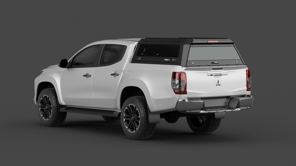 ForgedX Aluminium Ute Canopy - to suit Mitsubishi Triton MR 2019-2023 - RIVAL 4x4 Australia
