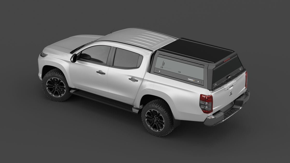 ForgedX Aluminium Ute Canopy - to suit Mitsubishi Triton MR 2019-2023 - RIVAL 4x4 Australia