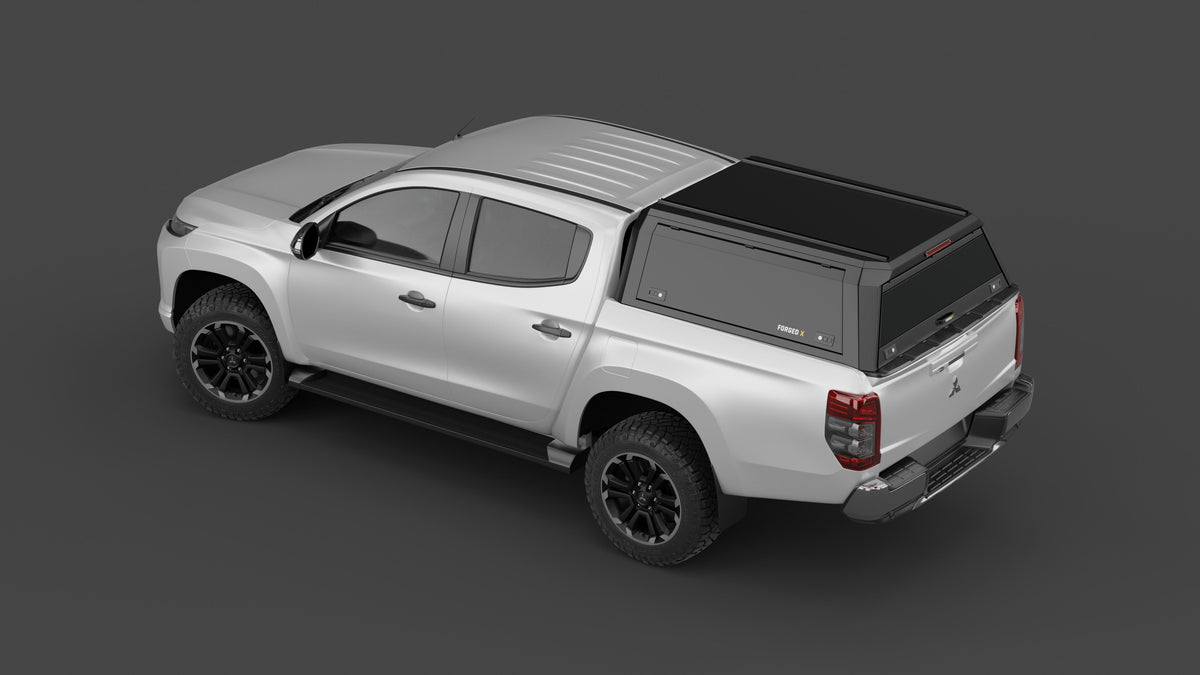 ForgedX Aluminium Ute Canopy - to suit Mitsubishi Triton MR 2019-2023 - RIVAL 4x4 Australia