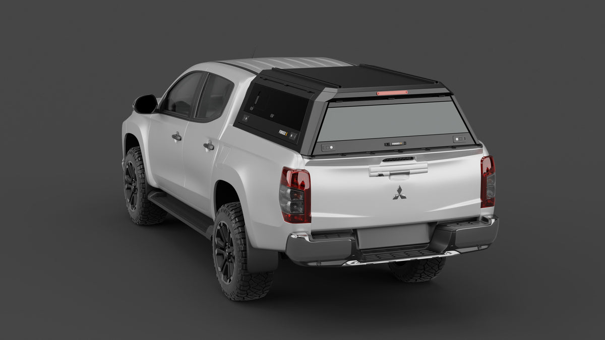 ForgedX Aluminium Ute Canopy - to suit Mitsubishi Triton MR 2019-2023 - RIVAL 4x4 Australia