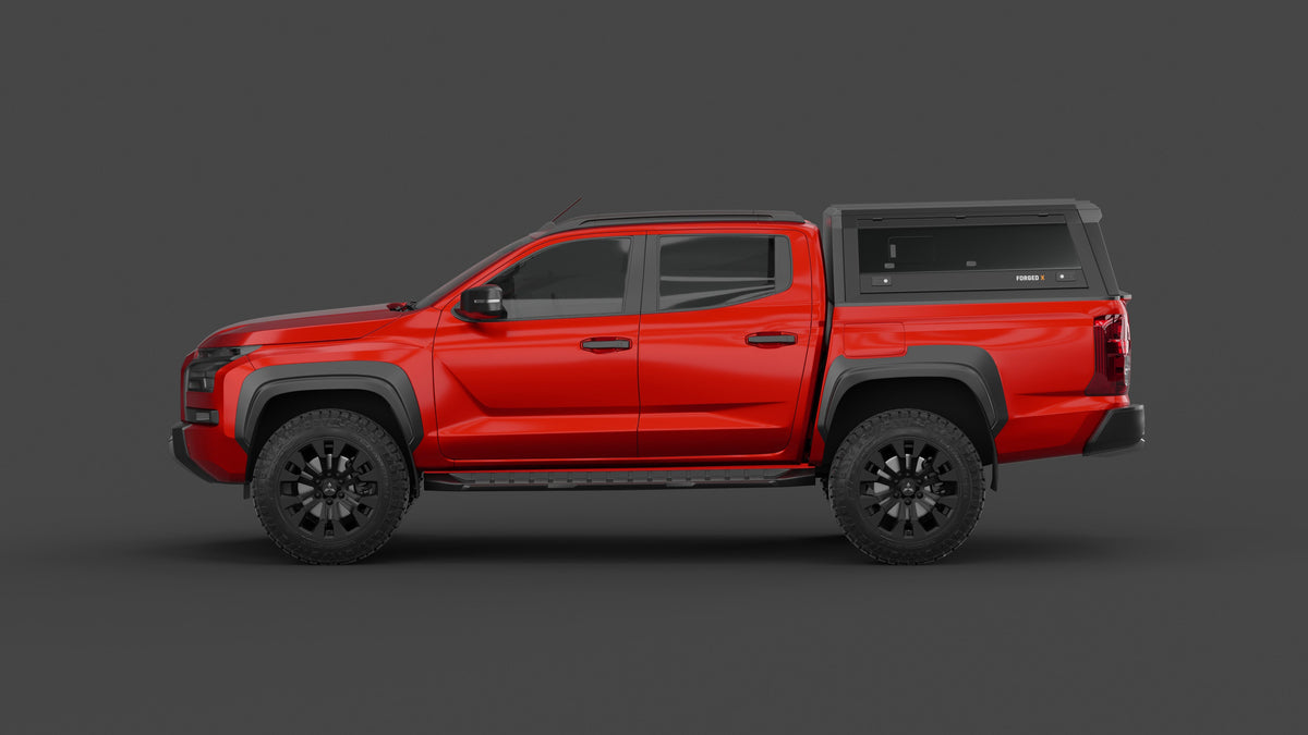 ForgedX Aluminium Ute Canopy - to suit Mitsubishi Triton MV 2024-on - RIVAL 4x4 Australia
