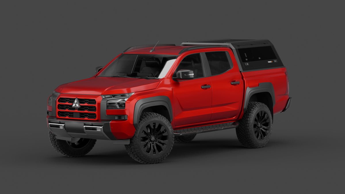 ForgedX Aluminium Ute Canopy - to suit Mitsubishi Triton MV 2024-on - RIVAL 4x4 Australia