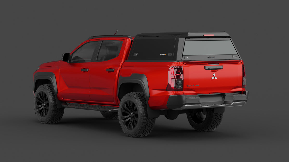 ForgedX Aluminium Ute Canopy - to suit Mitsubishi Triton MV 2024-on - RIVAL 4x4 Australia