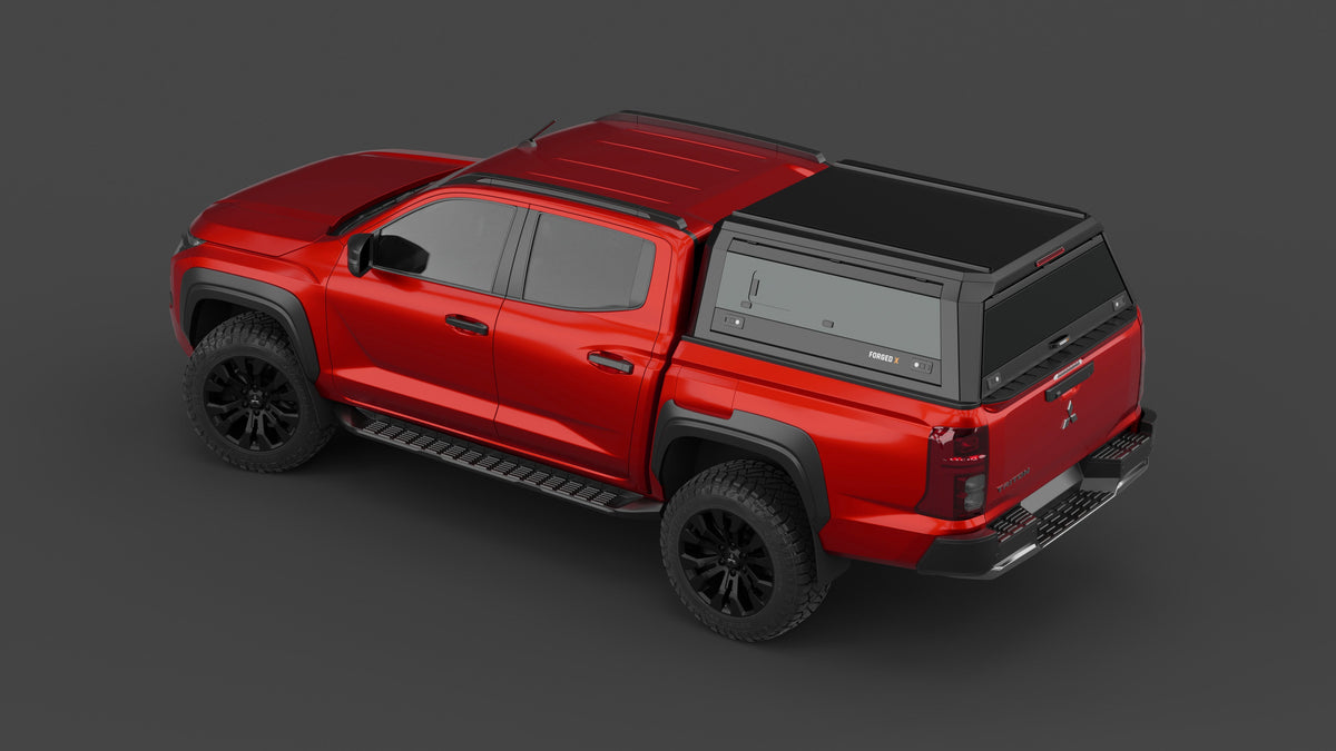 ForgedX Aluminium Ute Canopy - to suit Mitsubishi Triton MV 2024-on - RIVAL 4x4 Australia