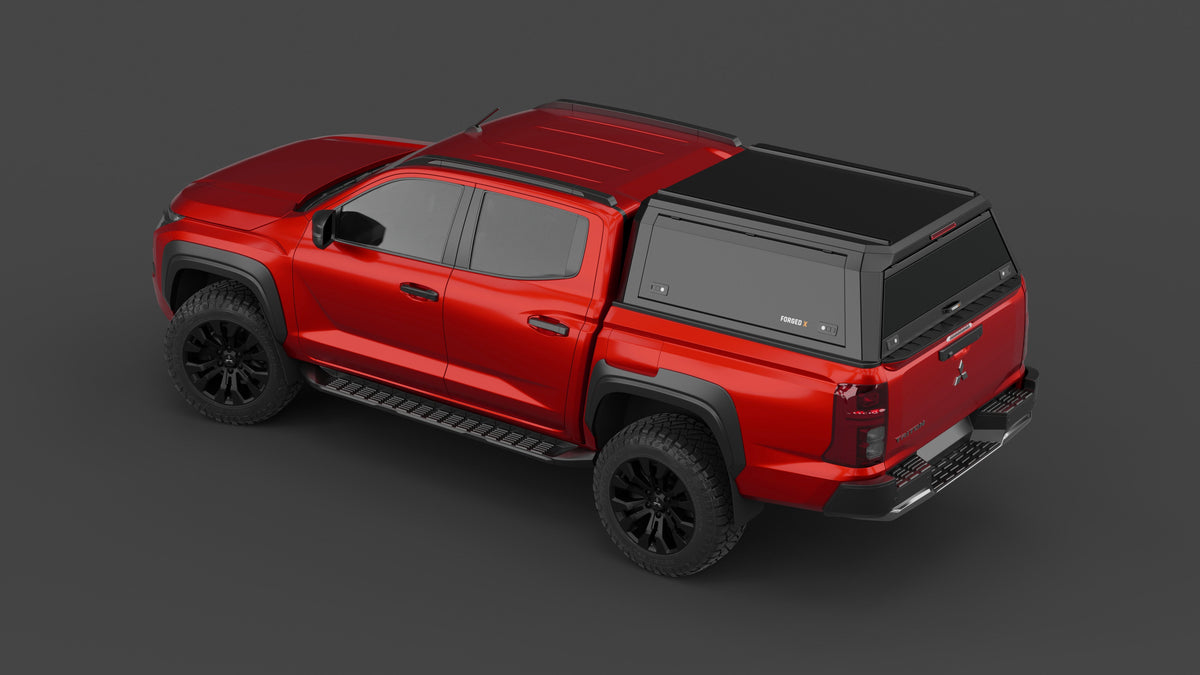 ForgedX Aluminium Ute Canopy - to suit Mitsubishi Triton MV 2024-on - RIVAL 4x4 Australia