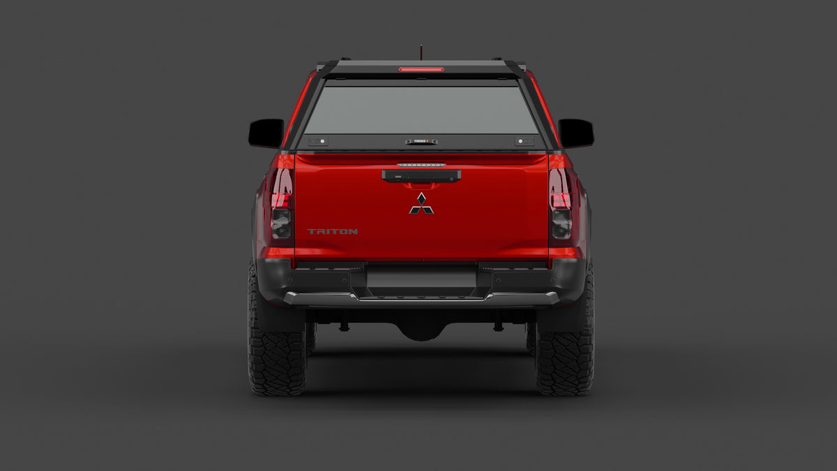 ForgedX Aluminium Ute Canopy - to suit Mitsubishi Triton MV 2024-on - RIVAL 4x4 Australia
