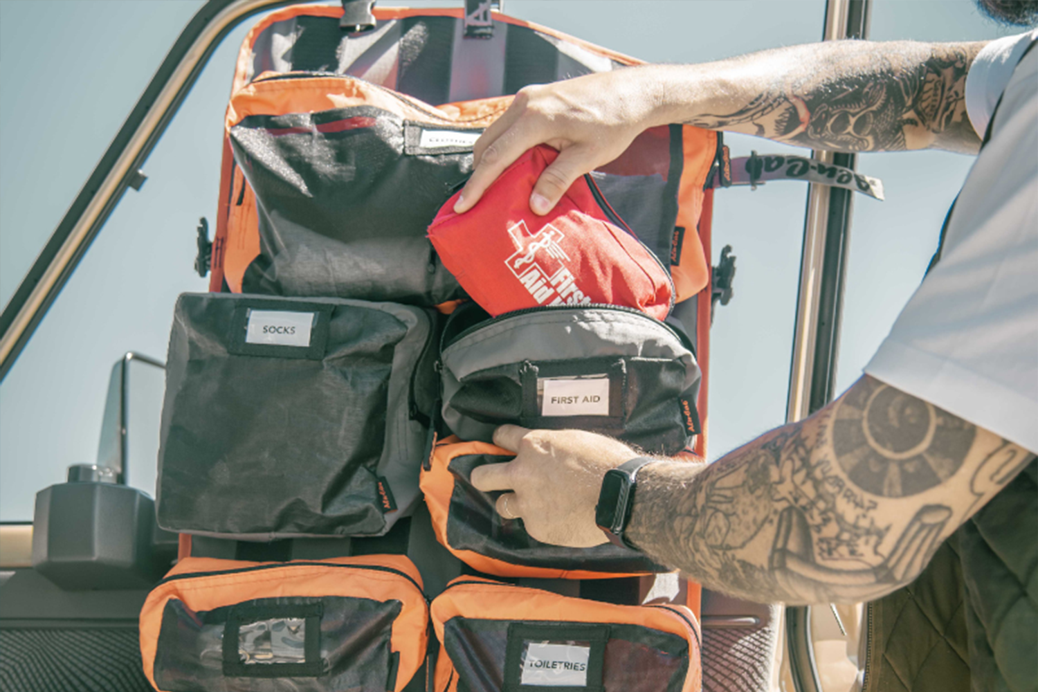 Alu-Cab Modular Fold-Up Duffle Bag — genuine product, Rival 4x4 Australia
