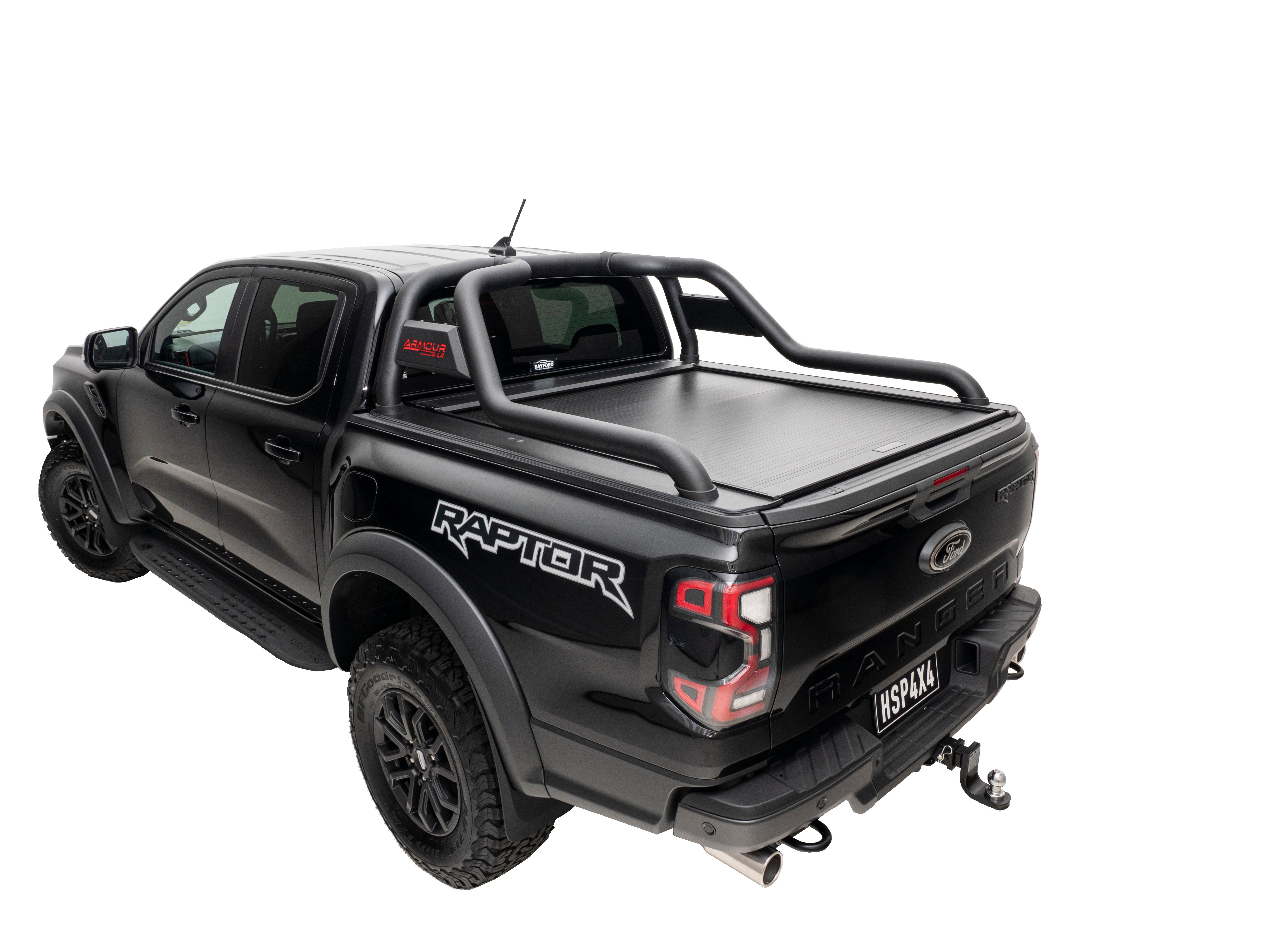 HSP Retractable Tonneau — HSP Retractable Tonneau for Ranger / Raptor Next Gen — HSP Armour Bar