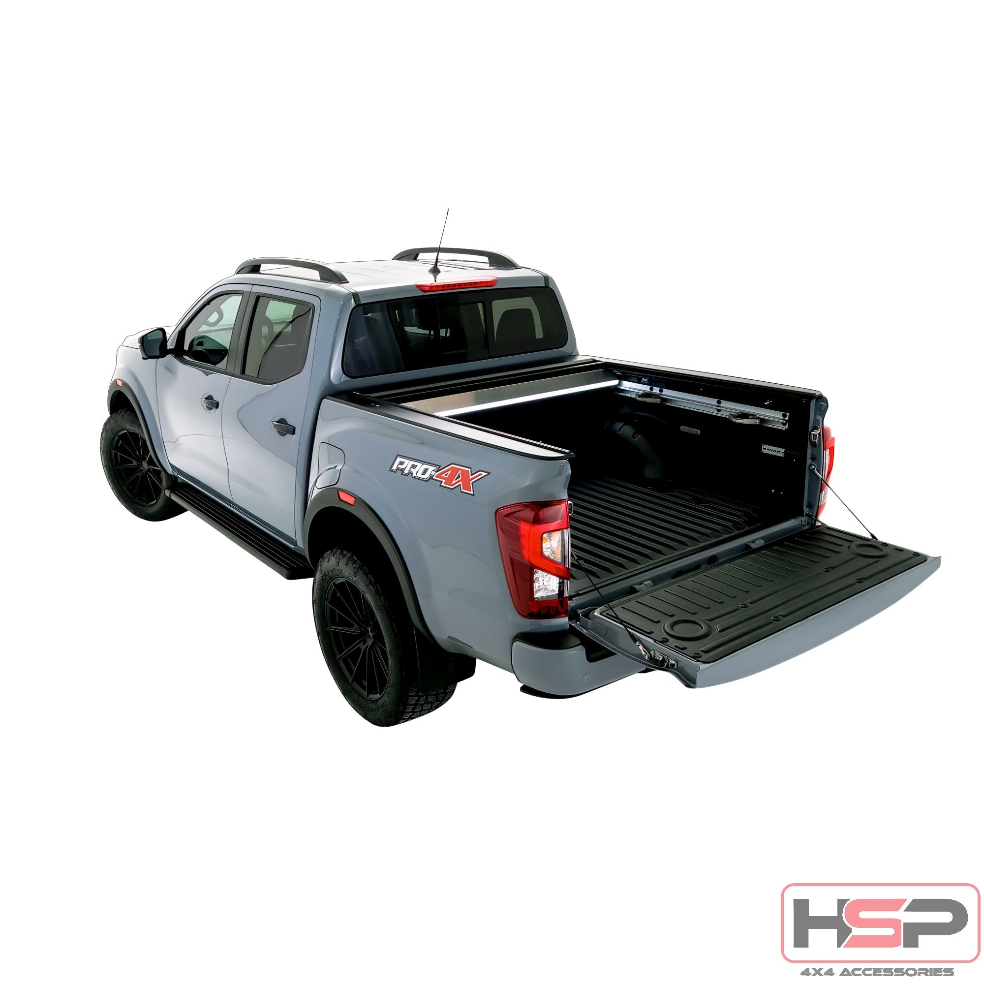 HSP Retractable Tonneau — HSP Retractable Tonneau for Nissan Navara D23 (NP300, 2021+) — No Sports Bar