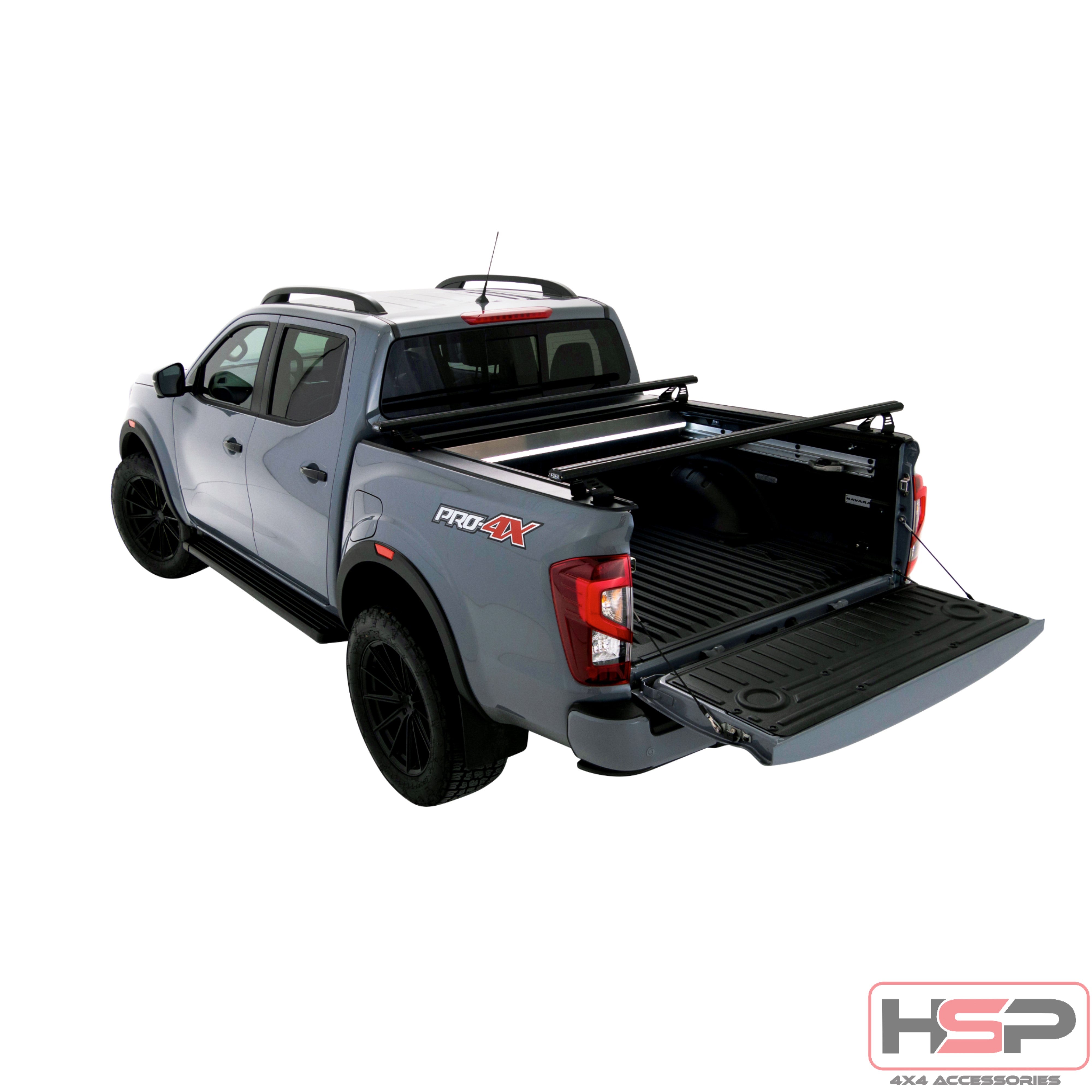 HSP Retractable Tonneau — HSP Retractable Tonneau for Nissan Navara D23 (NP300, 2021+) — No Sports Bar
