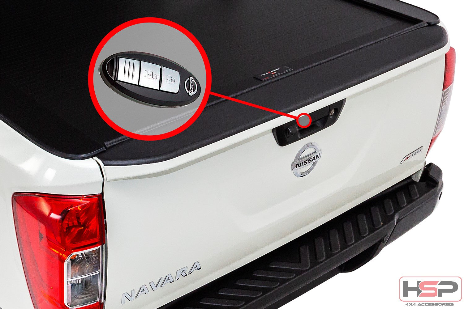 HSP Tailgate Lock — HSP Tailgate Lock for Nissan Navara