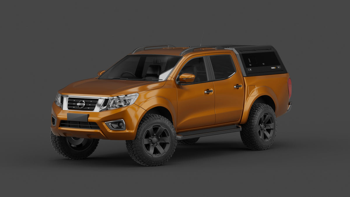 ForgedX Aluminium Ute Canopy - to suit Nissan Navara NP300 D23 2015-2020 - RIVAL 4x4 Australia
