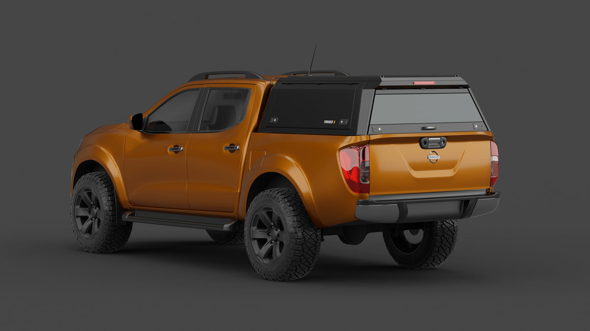 ForgedX Aluminium Ute Canopy - to suit Nissan Navara NP300 D23 2015-2020 - RIVAL 4x4 Australia