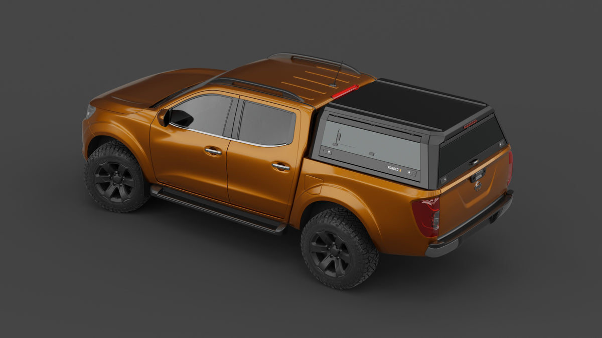 ForgedX Aluminium Ute Canopy - to suit Nissan Navara NP300 D23 2015-2020 - RIVAL 4x4 Australia