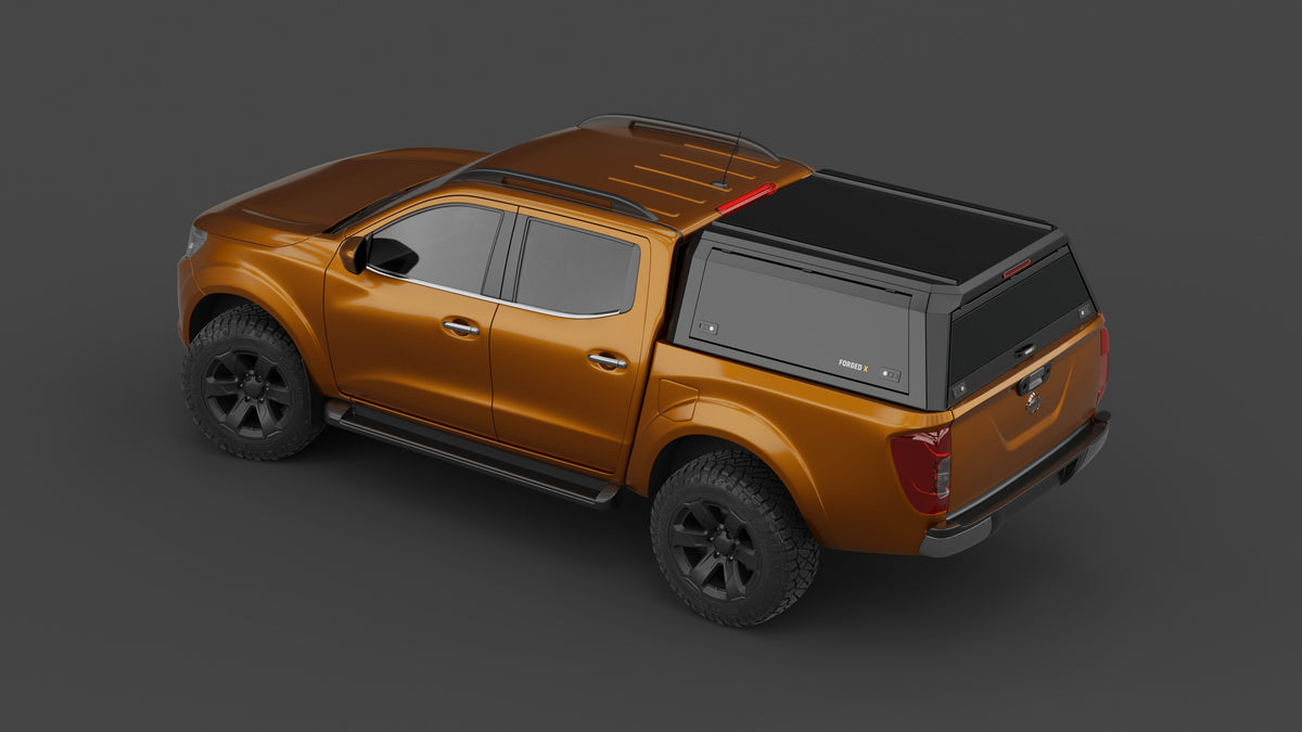 ForgedX Aluminium Ute Canopy - to suit Nissan Navara NP300 D23 2015-2020 - RIVAL 4x4 Australia