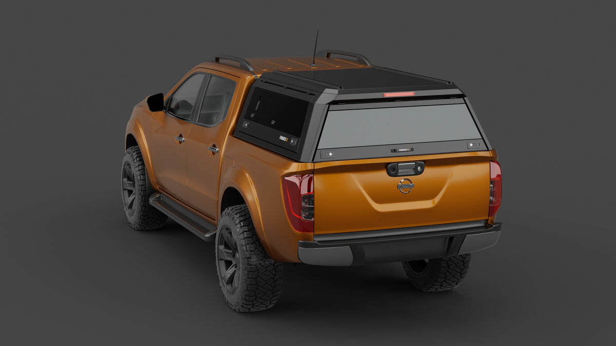 ForgedX Aluminium Ute Canopy - to suit Nissan Navara NP300 D23 2015-2020 - RIVAL 4x4 Australia