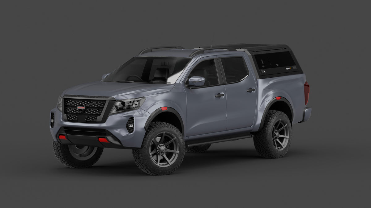 ForgedX Aluminium Ute Canopy - to suit Nissan Navara D23 Facelift 2021-2025 - RIVAL 4x4 Australia